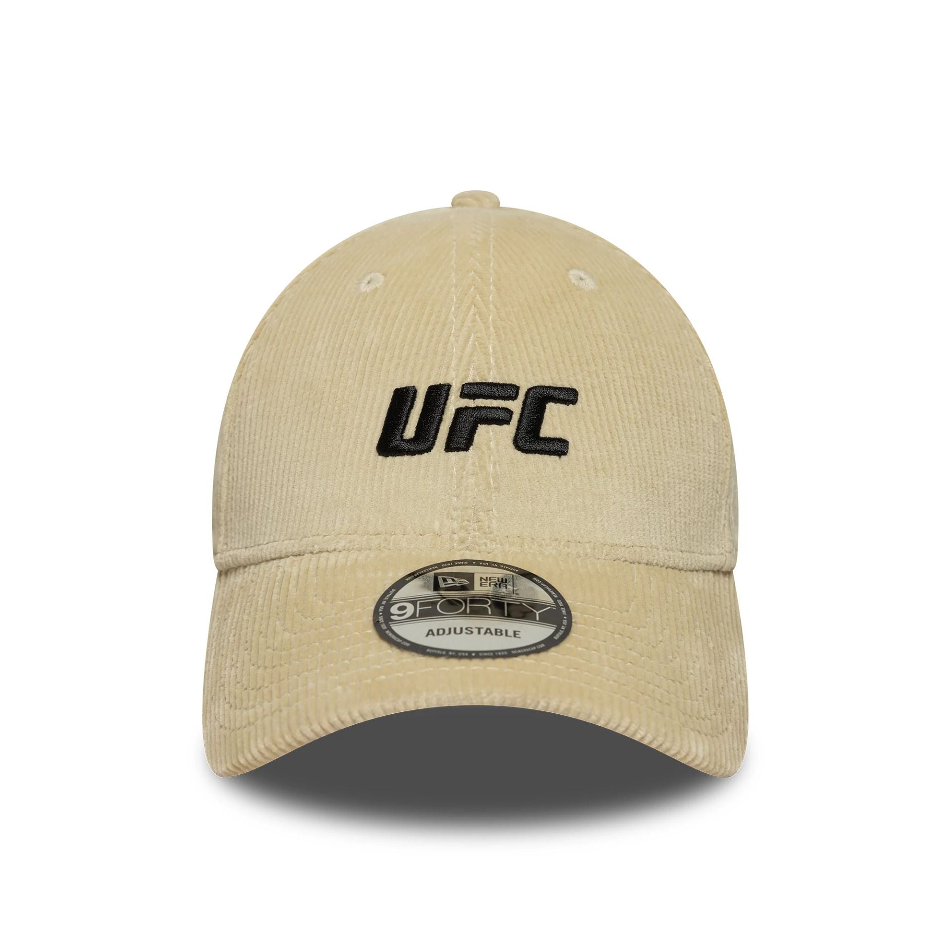 This is a UFC Ultimate Fighting Cord Cream 9FORTY Adjustable Cap 2