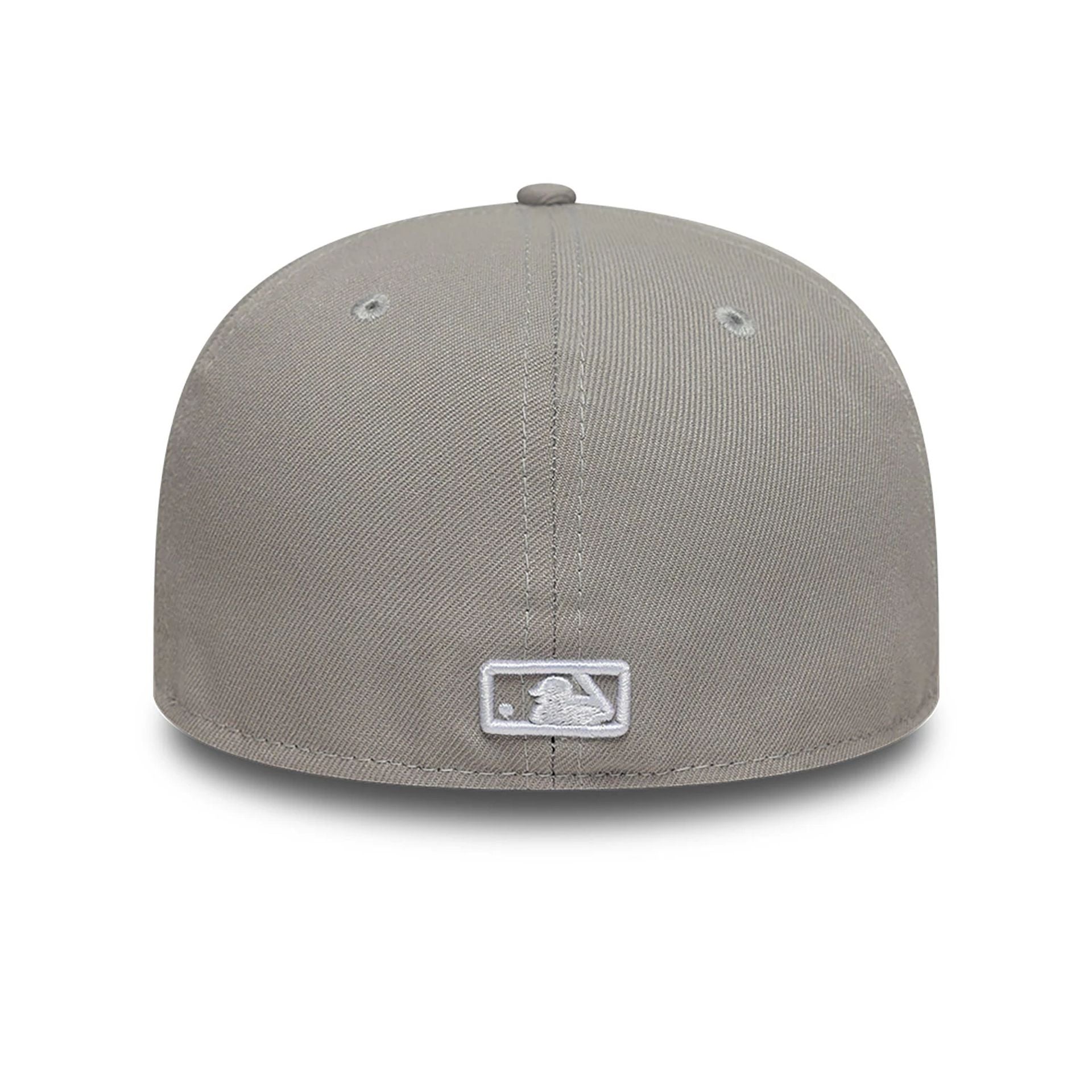 This is a Atlanta Braves Grey 59FIFTY Fitted Cap 6