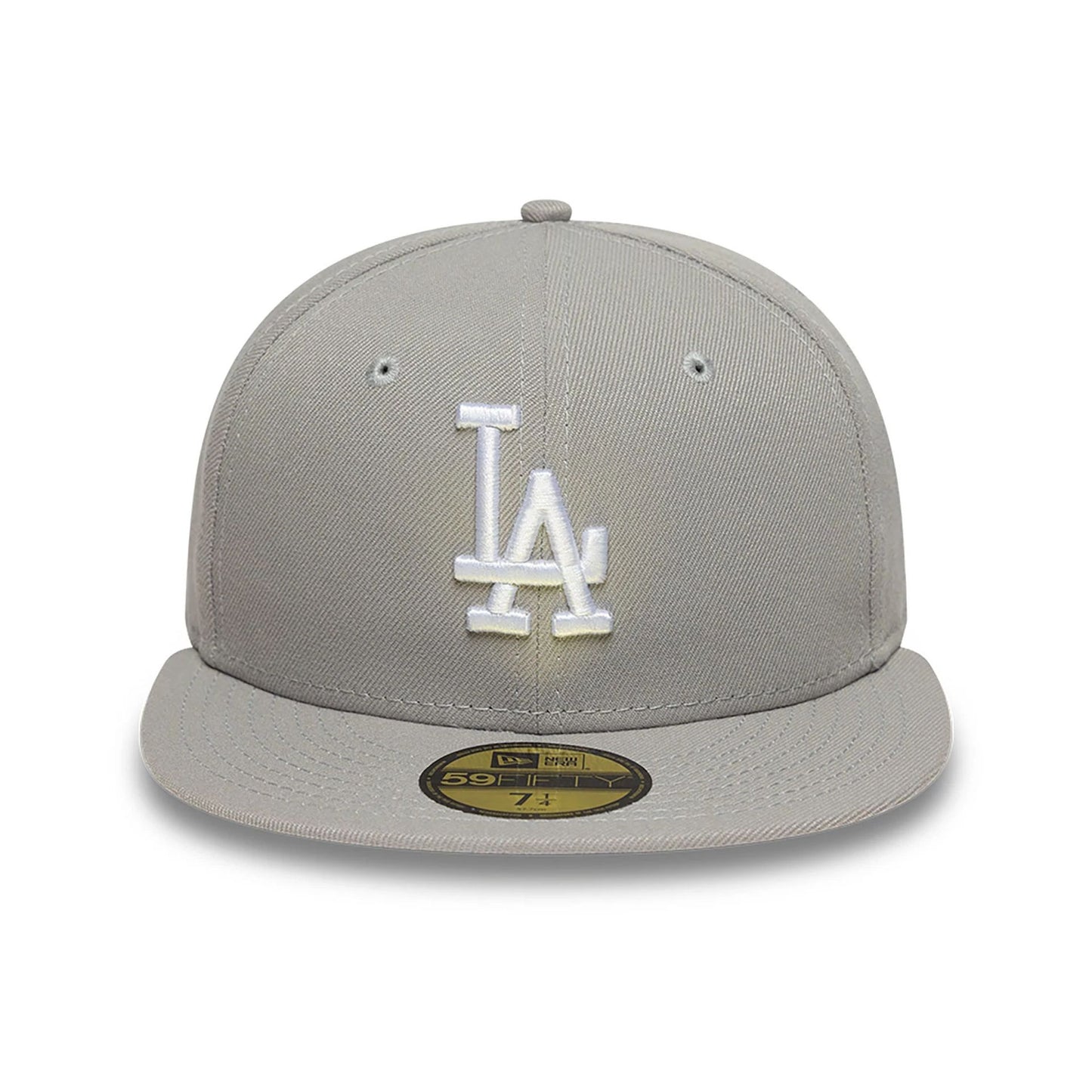 This is a LA Dodgers Grey 59FIFTY Fitted Cap 2