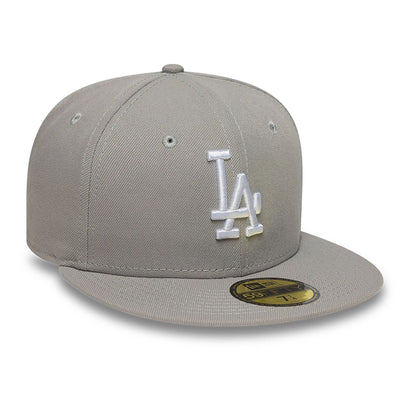 This is a LA Dodgers Grey 59FIFTY Fitted Cap 3