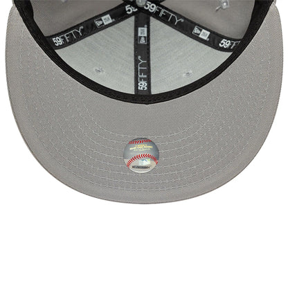 This is a LA Dodgers Grey 59FIFTY Fitted Cap 7