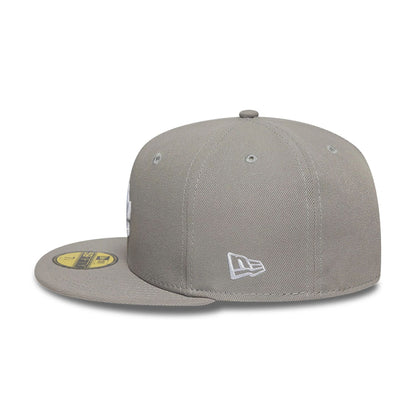 This is a LA Dodgers Grey 59FIFTY Fitted Cap 4