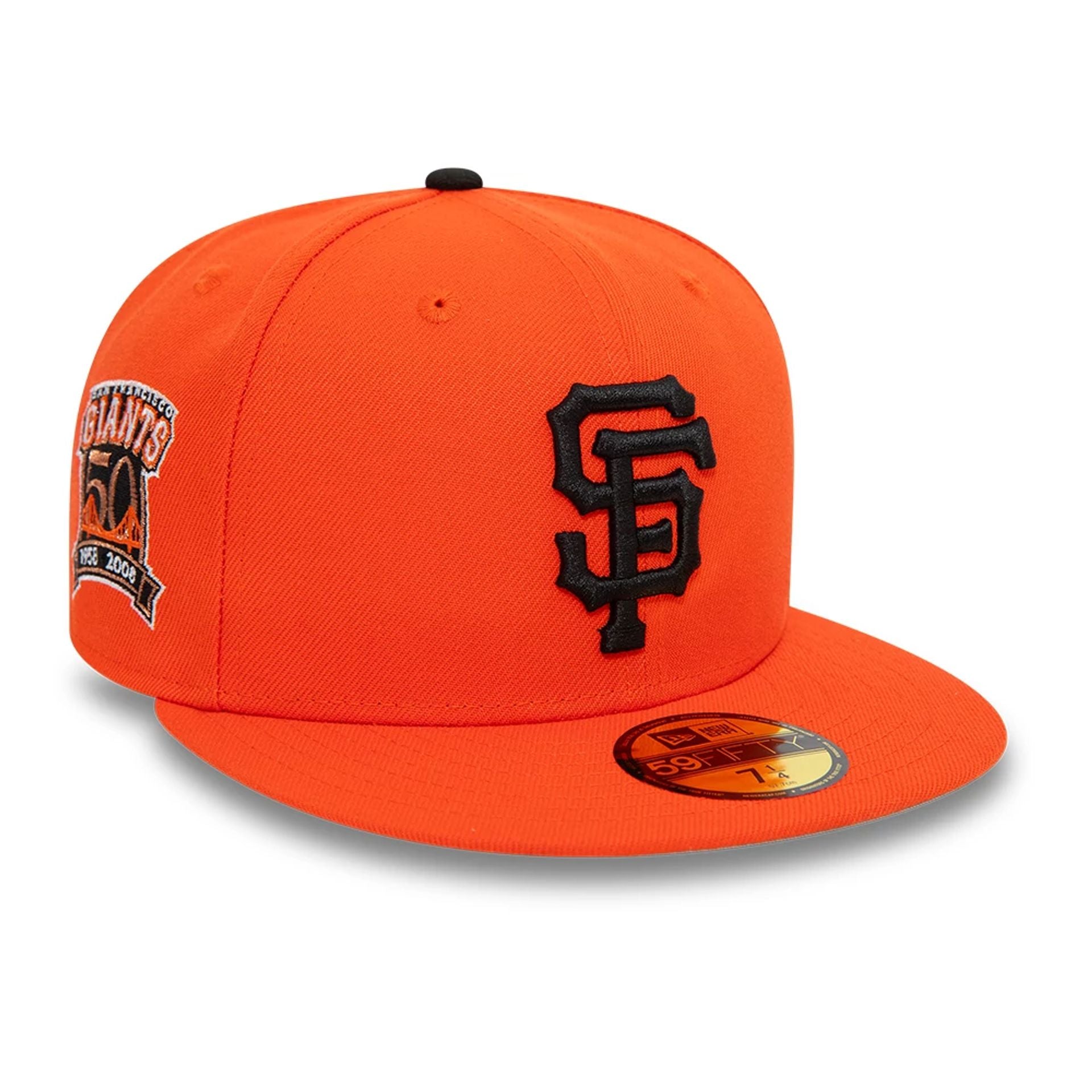 This is a San Francisco Giants MLB Scorching Orange 59FIFTY Fitted Cap 1