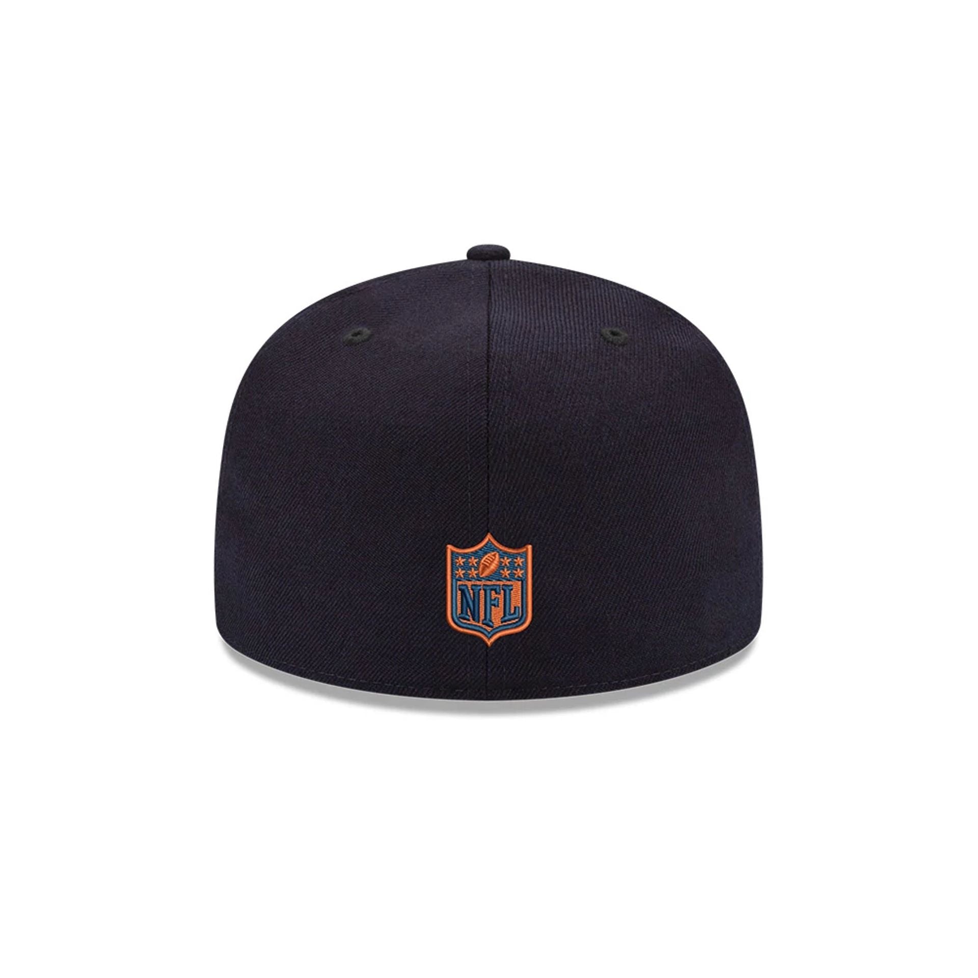 This is a Miami Dolphins NFL Treasure Island Navy 59FIFTY Fitted Cap 4