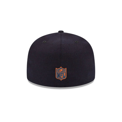 This is a Miami Dolphins NFL Treasure Island Navy 59FIFTY Fitted Cap 4