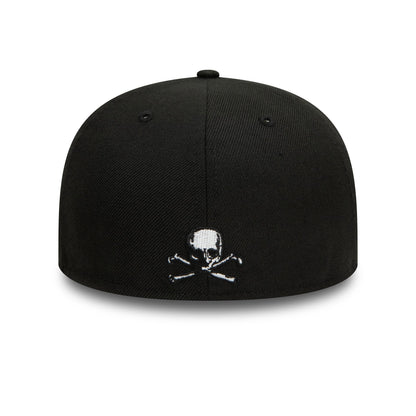 This is a Skeleton Hands Halloween Pack Black 59FIFTY Fitted Cap 5