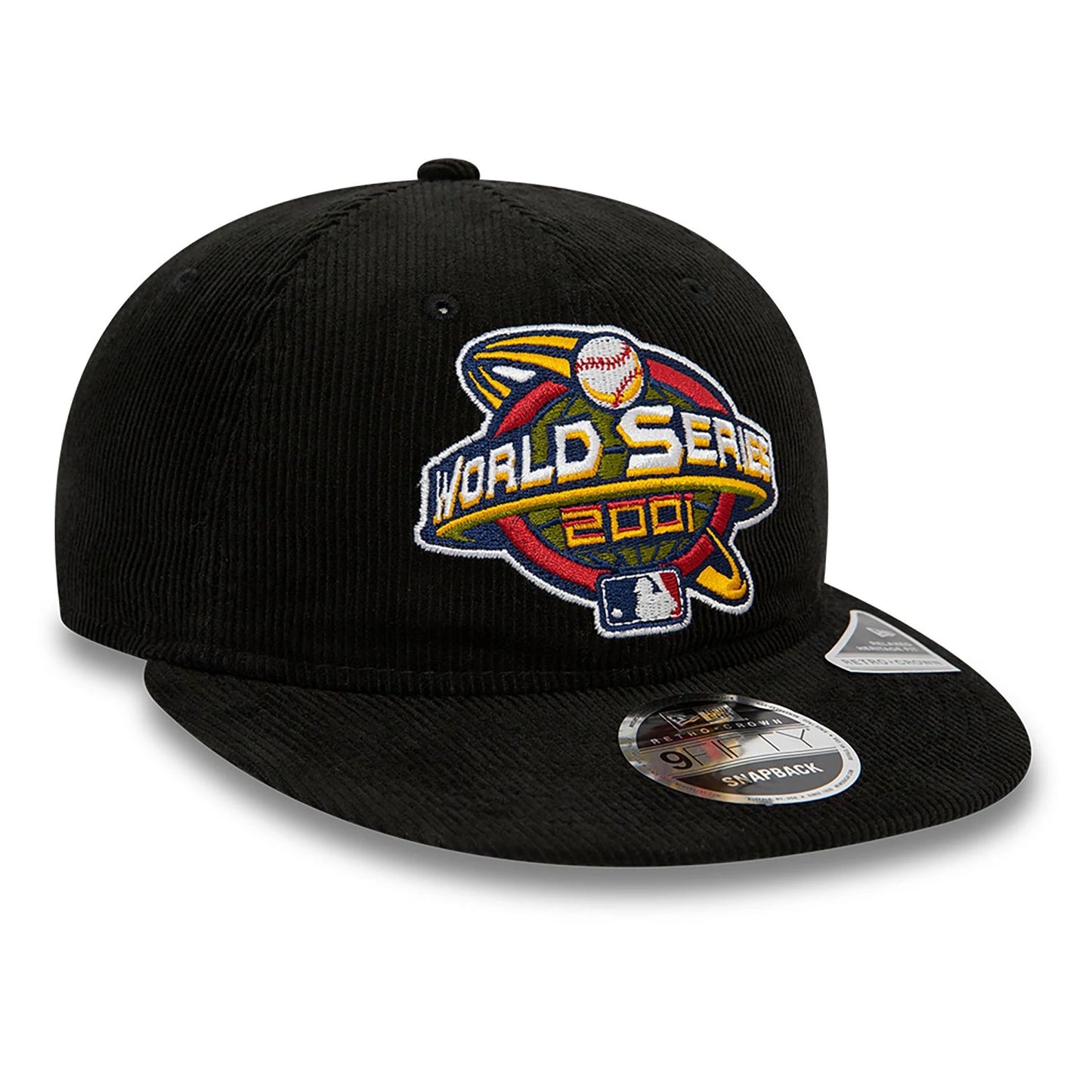 This is a MLB World Series 2001 Patch Black Retro Crown 9FIFTY Snapback Cap 7