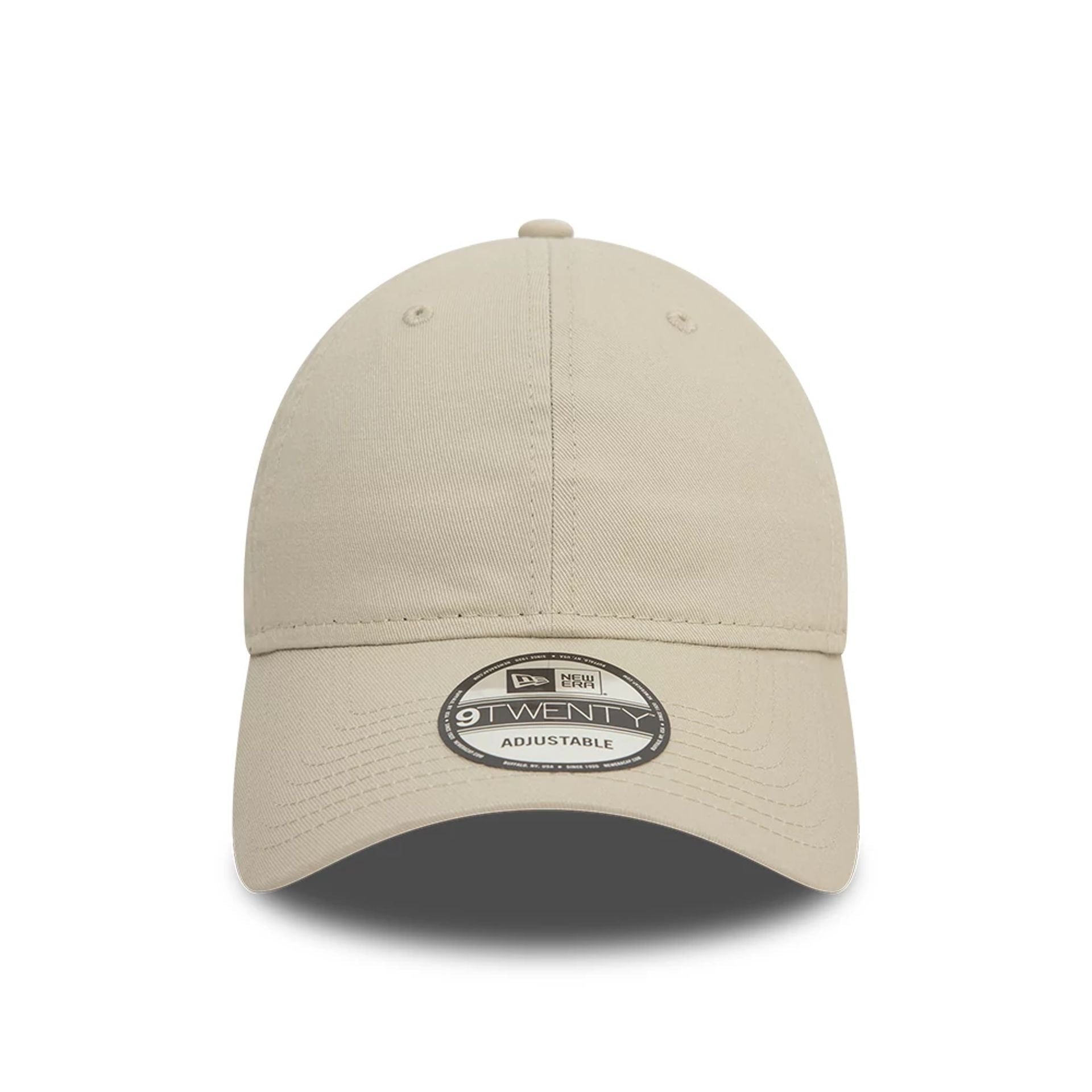 This is a New Era Essential Beige 9TWENTY Adjustable Cap 2