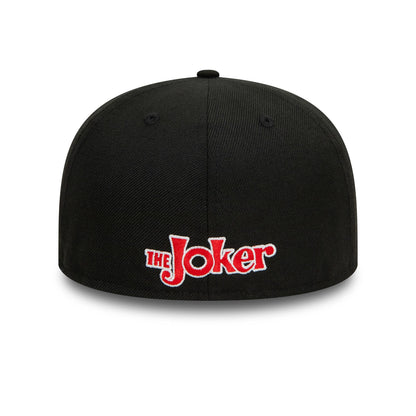 This is a The Joker Smile Black 59FIFTY Fitted Cap 5