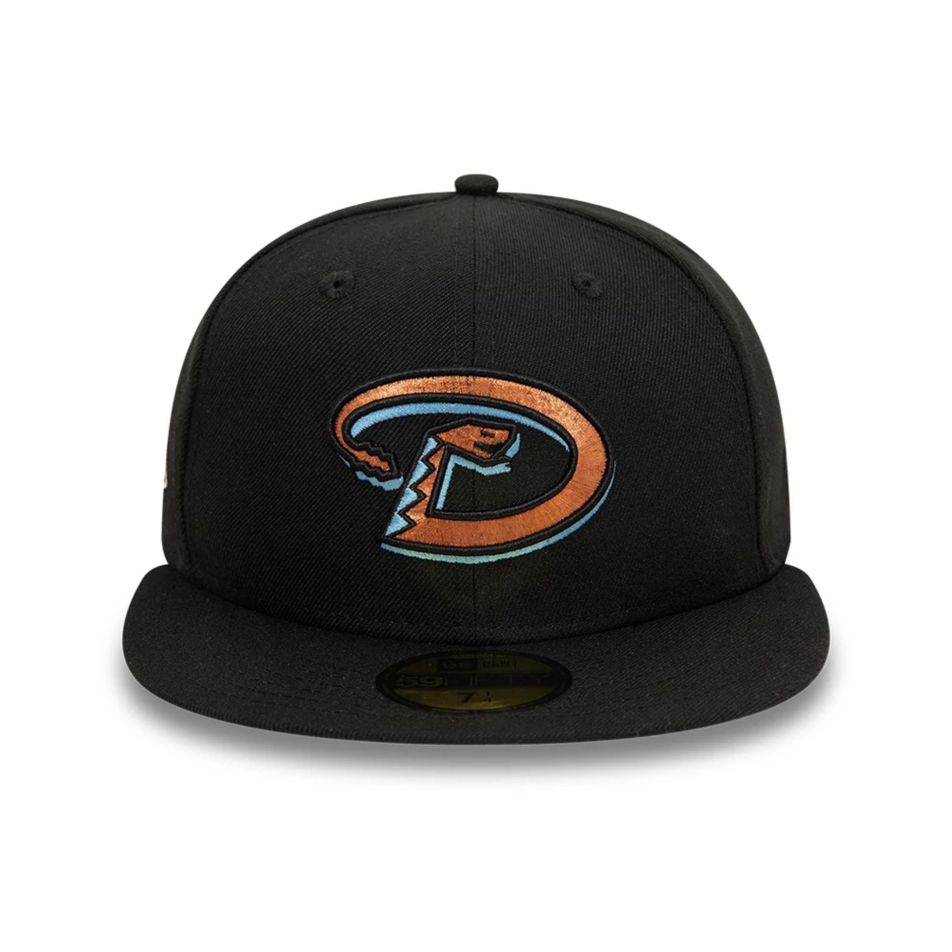 This is a Arizona Diamondbacks MLB Blues Black 59FIFTY Fitted Cap 5