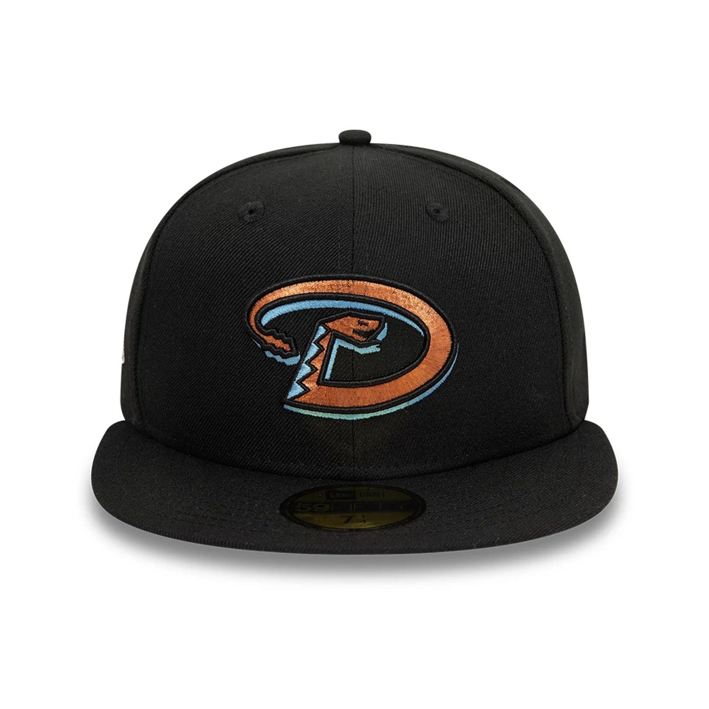 This is a Arizona Diamondbacks MLB Blues Black 59FIFTY Fitted Cap 5