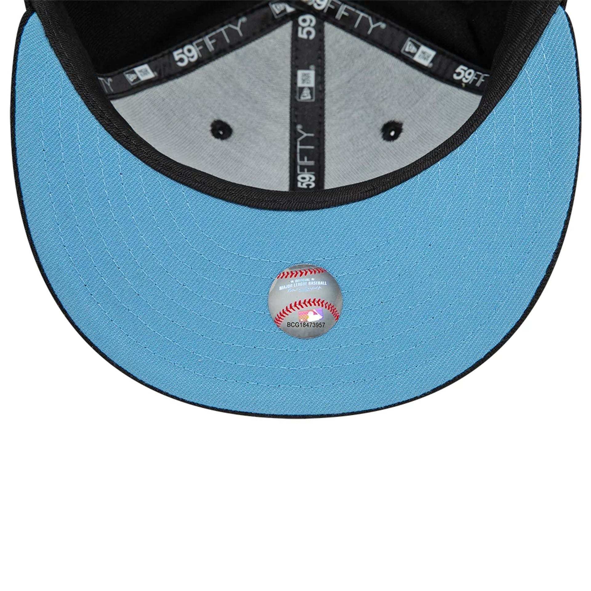 This is a Arizona Diamondbacks MLB Blues Black 59FIFTY Fitted Cap 2