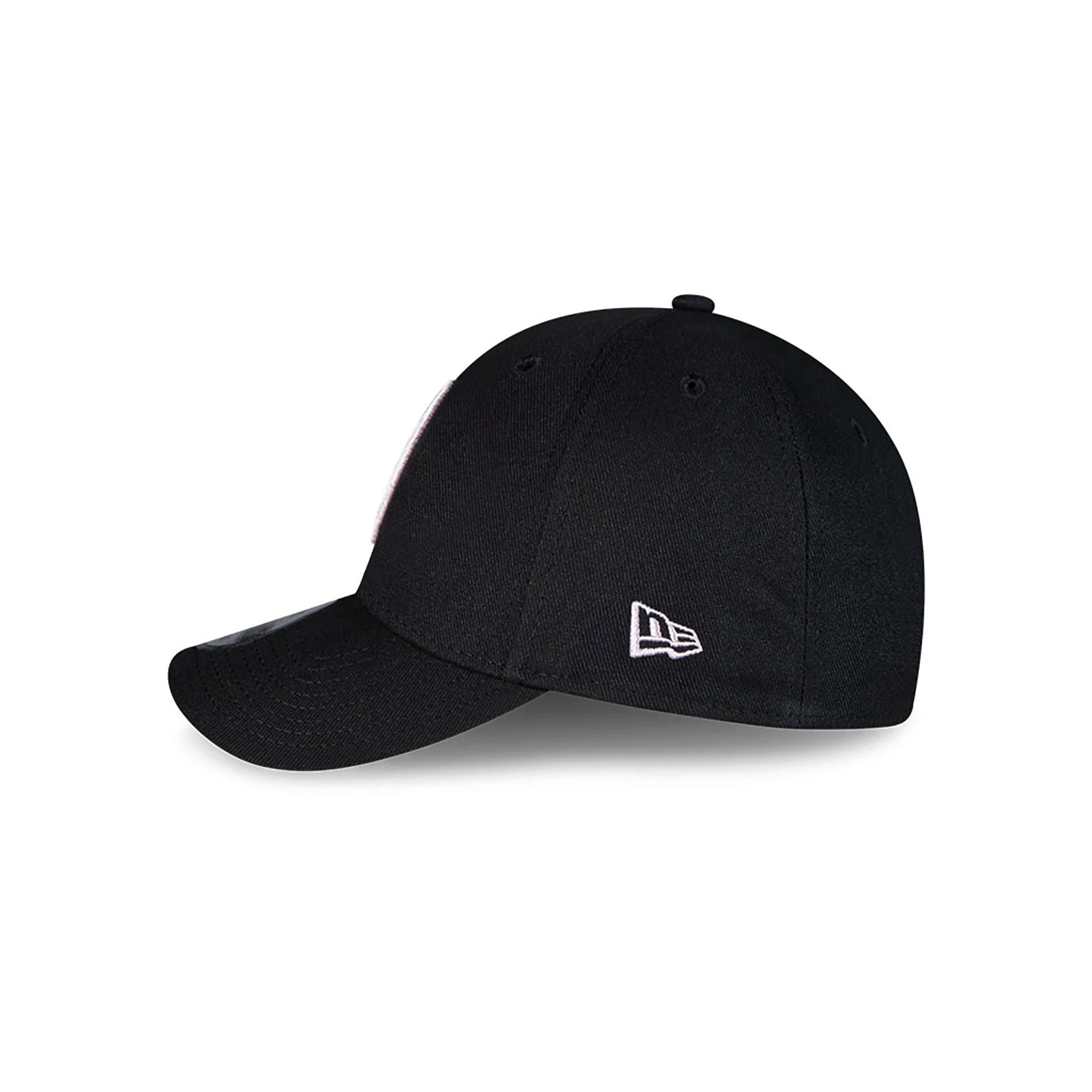 This is a Inter Miami CF Black 9FORTY Adjustable Cap 5