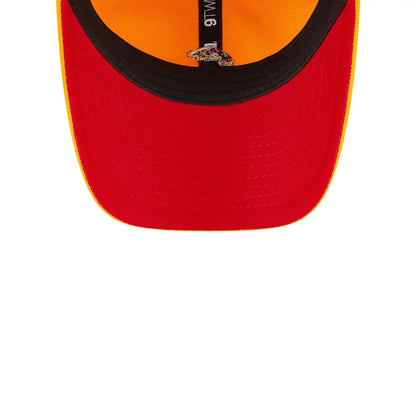 This is a New Era Summer Icon Pizza Slice Yellow 9TWENTY Adjustable Cap 2