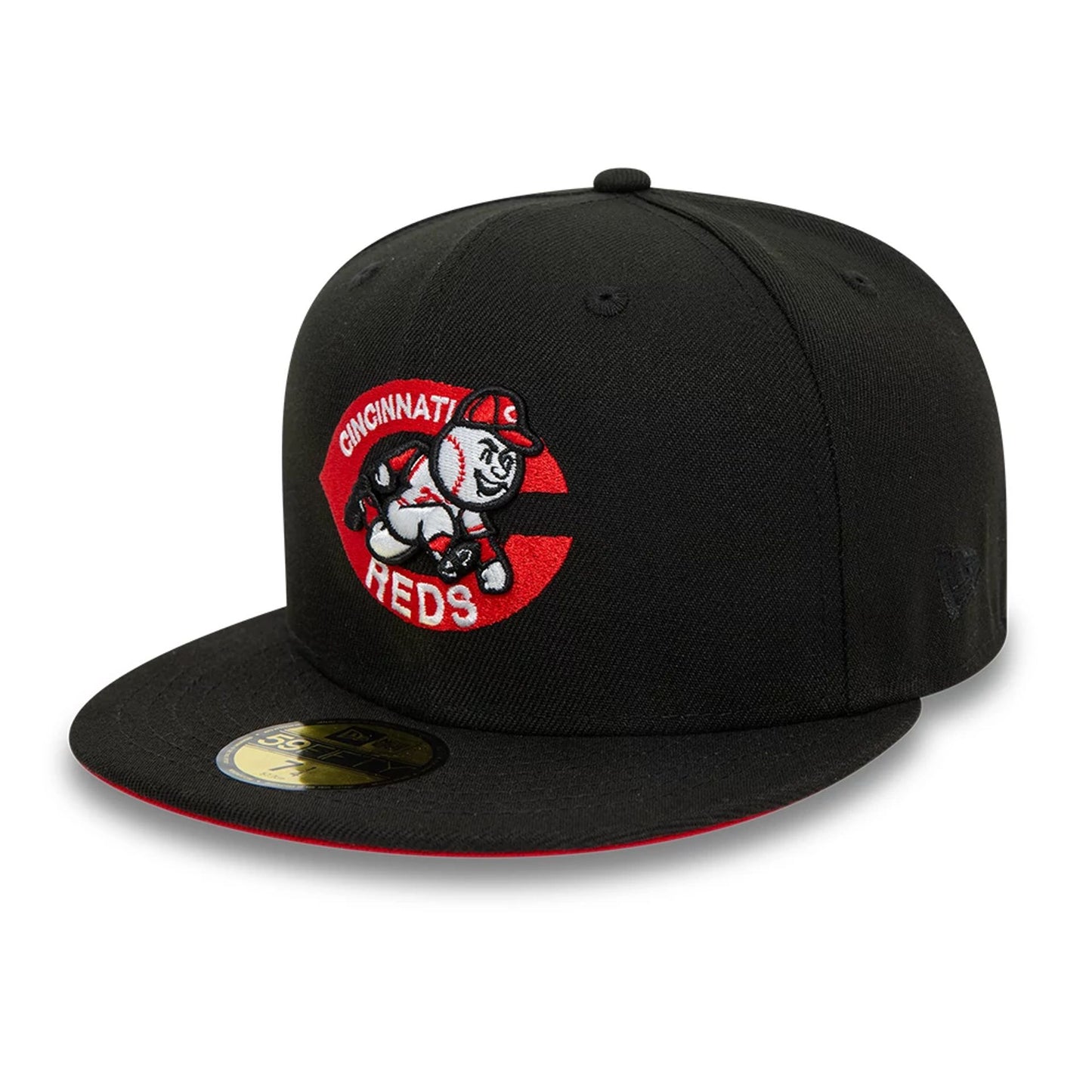 This is a Cincinnati Reds World Series Black 59FIFTY Fitted Cap 4