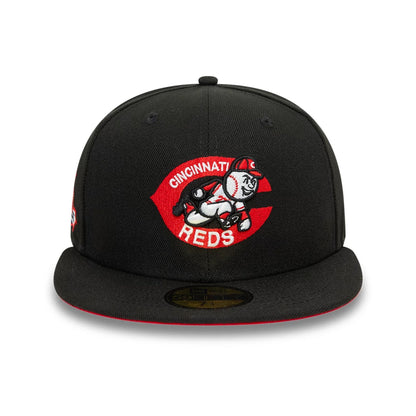 This is a Cincinnati Reds World Series Black 59FIFTY Fitted Cap 3