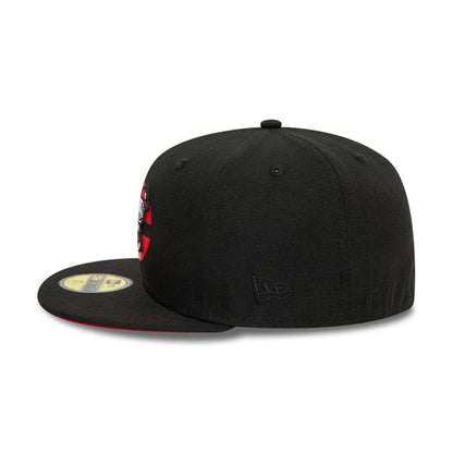 This is a Cincinnati Reds World Series Black 59FIFTY Fitted Cap 7