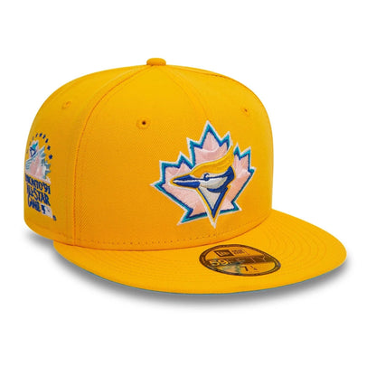 This is a Toronto Blue Jays All Star Game Yellow 59FIFTY Fitted Cap 1