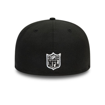 This is a San Francisco 49ers NFL Triple Threat Black 59FIFTY Fitted Cap 4