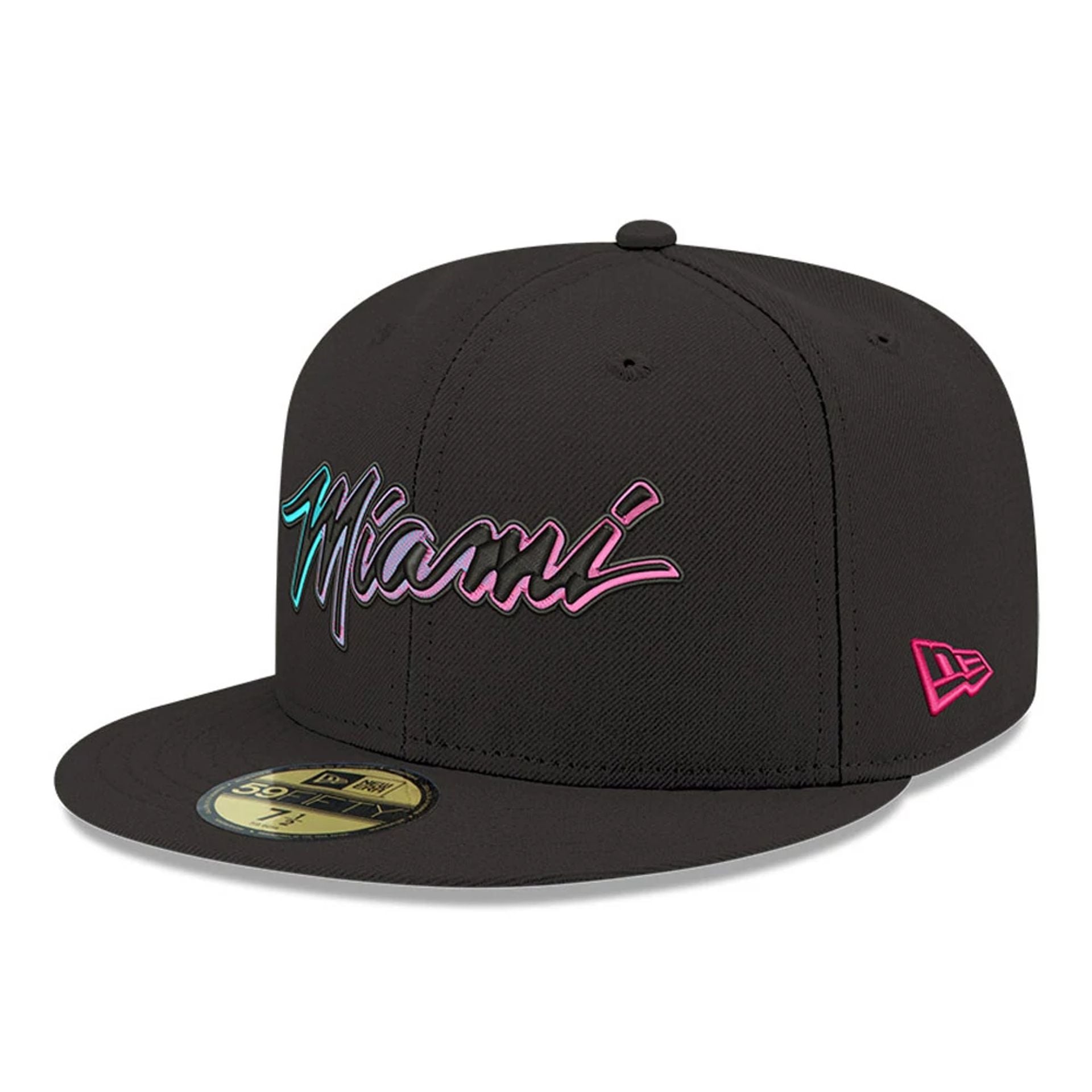 This is a Miami Heat City Series 59FIFTY Fitted Cap 1