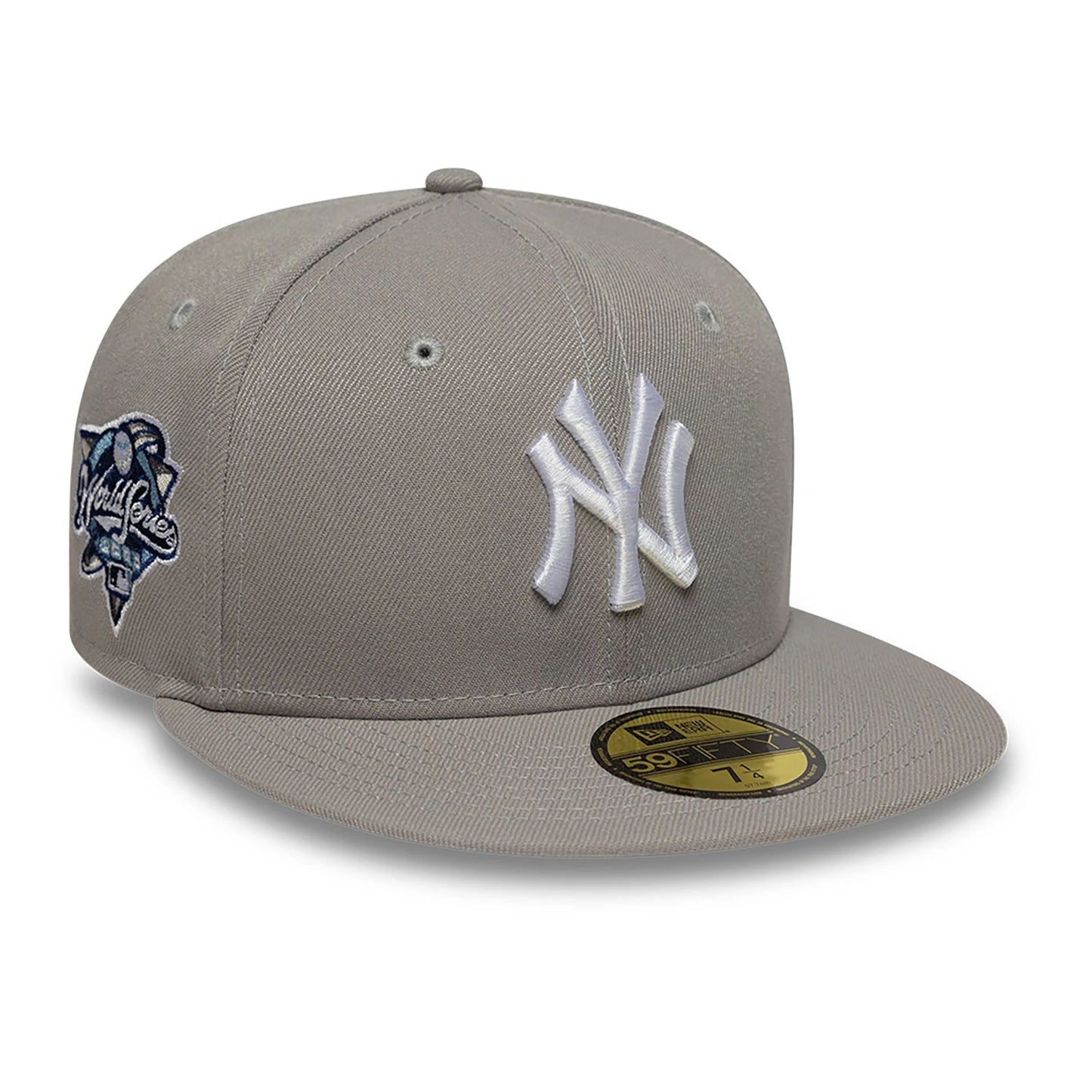 This is a New York Yankees Grey 59FIFTY Fitted Cap 1