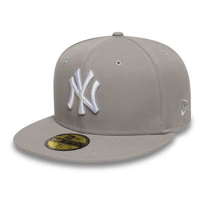 This is a New York Yankees Grey 59FIFTY Fitted Cap 4