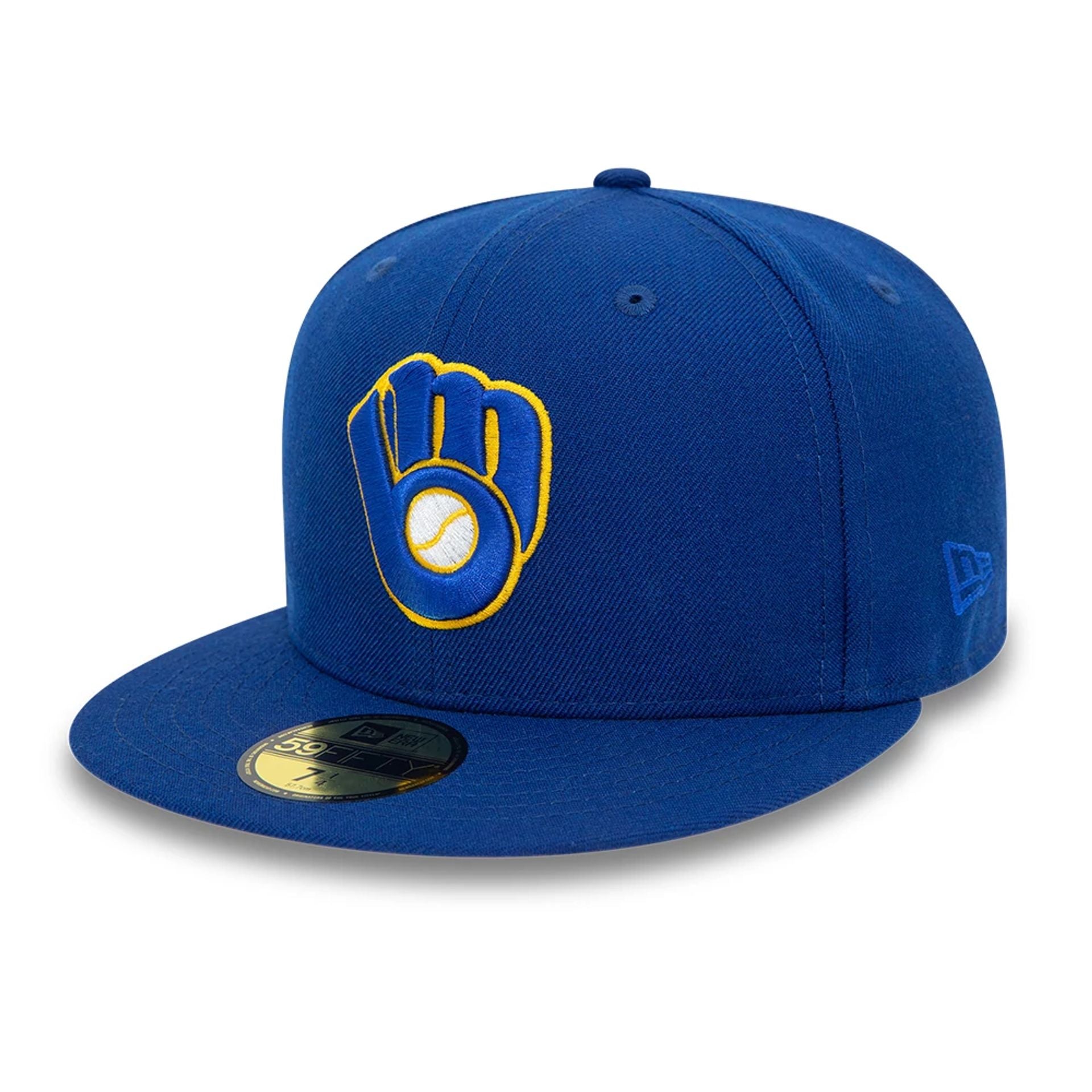 This is a Milwaukee Brewers All Star Game Blue 59FIFTY Fitted Cap 1