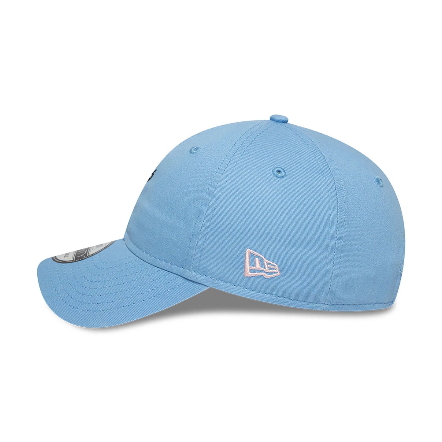 This is a New Era Micro Food'N'Drink Pastel Blue 9TWENTY Adjustable Cap 7