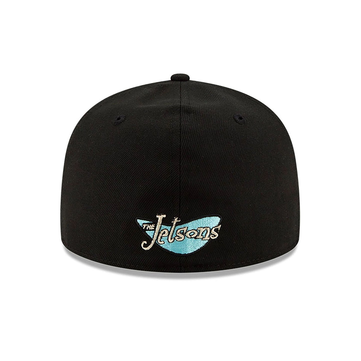 This is a The Jetsons Group Black 59FIFTY Fitted Cap 5