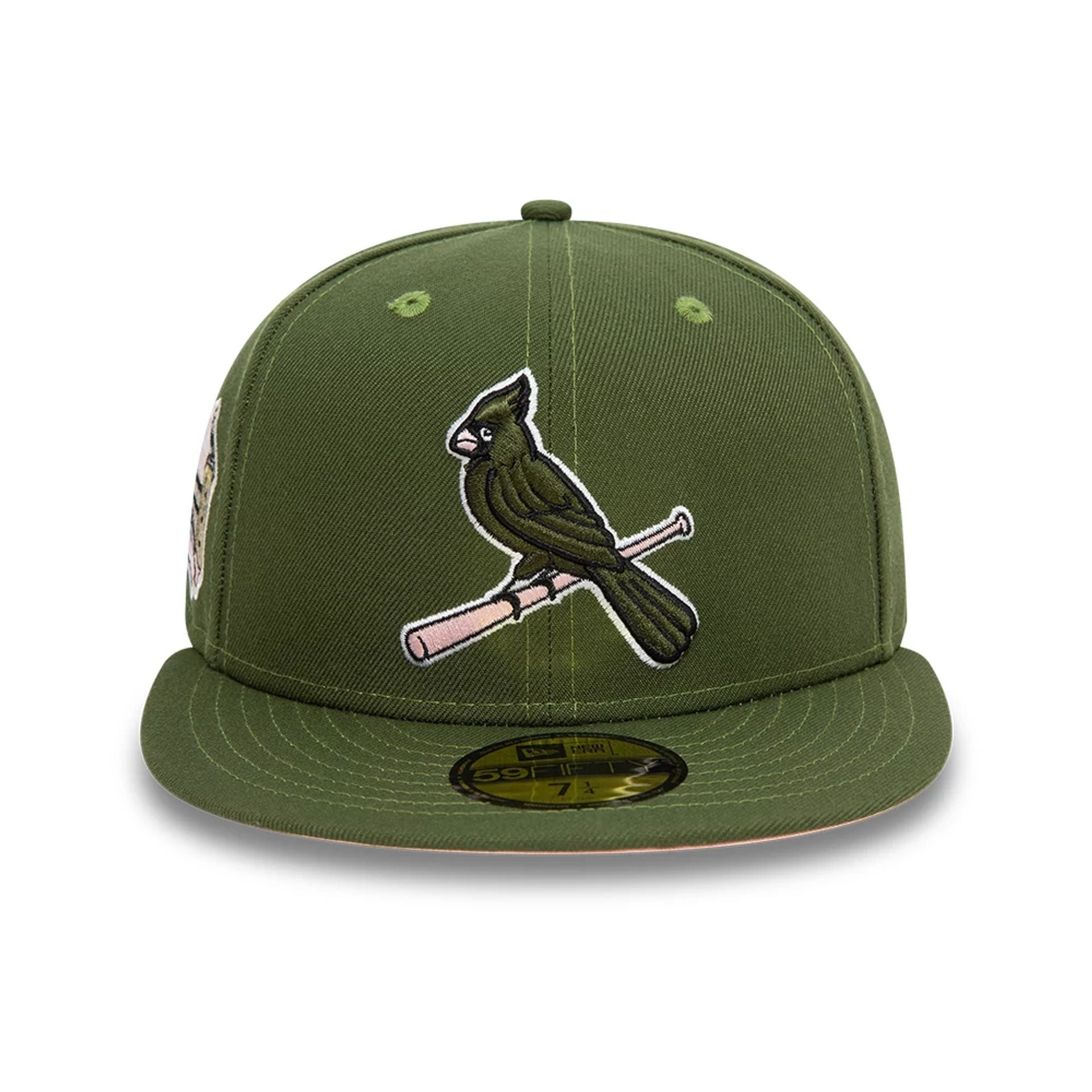 This is a St. Louis Cardinals Cooperstown Green 59FIFTY Fitted Cap 3