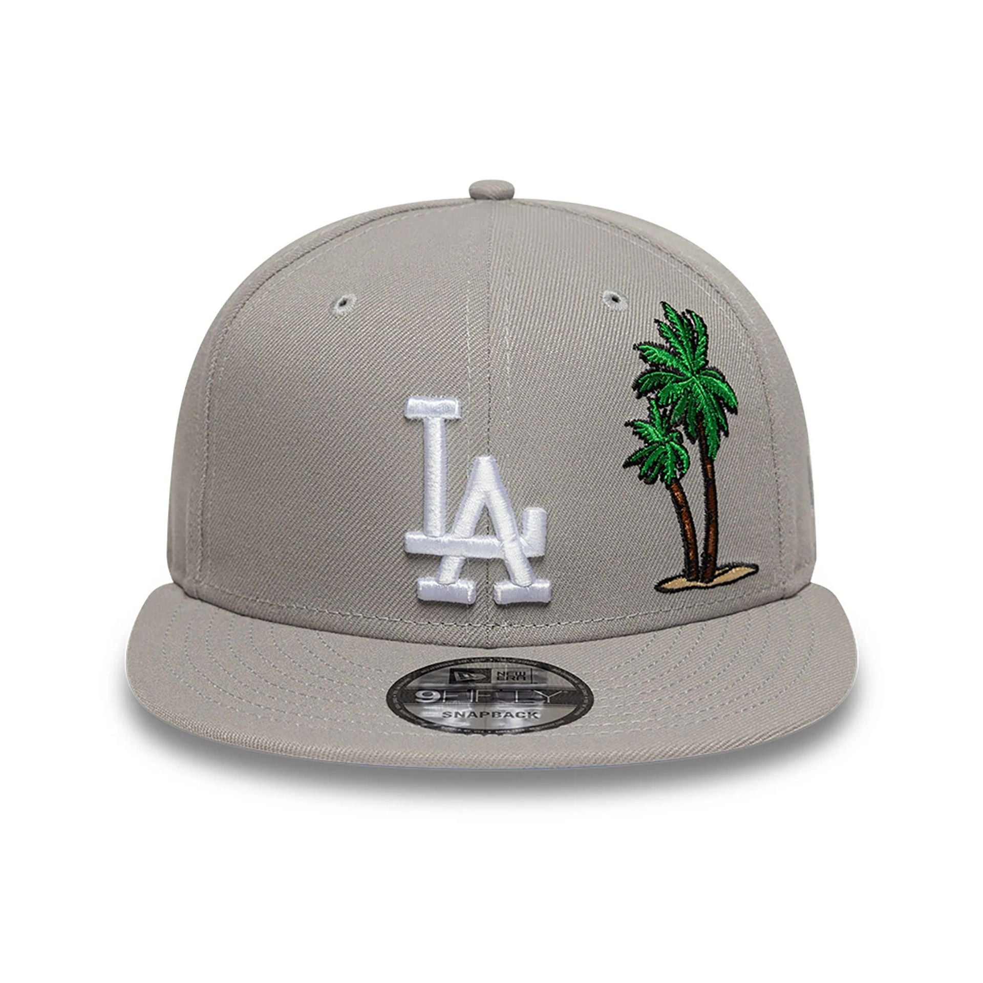 This is a LA Dodgers Grey 9FIFTY Snapback Cap 3