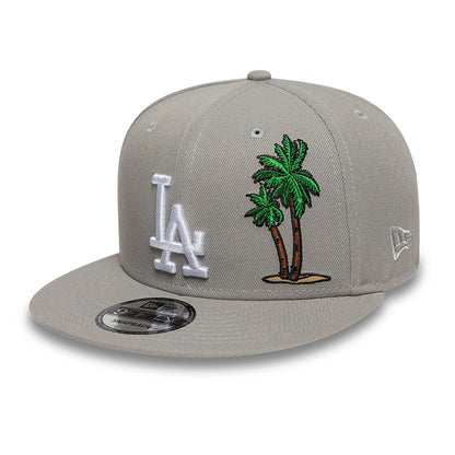 This is a LA Dodgers Grey 9FIFTY Snapback Cap 1