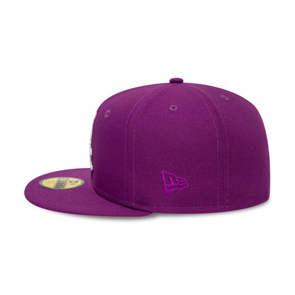 This is a Chicago White Sox Cooperstown All Star Game Bright Purple 59FIFTY Fitted Cap 5