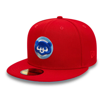 This is a Chicago Cubs 1990 All Star Game Red 59FIFTY Fitted Cap 3