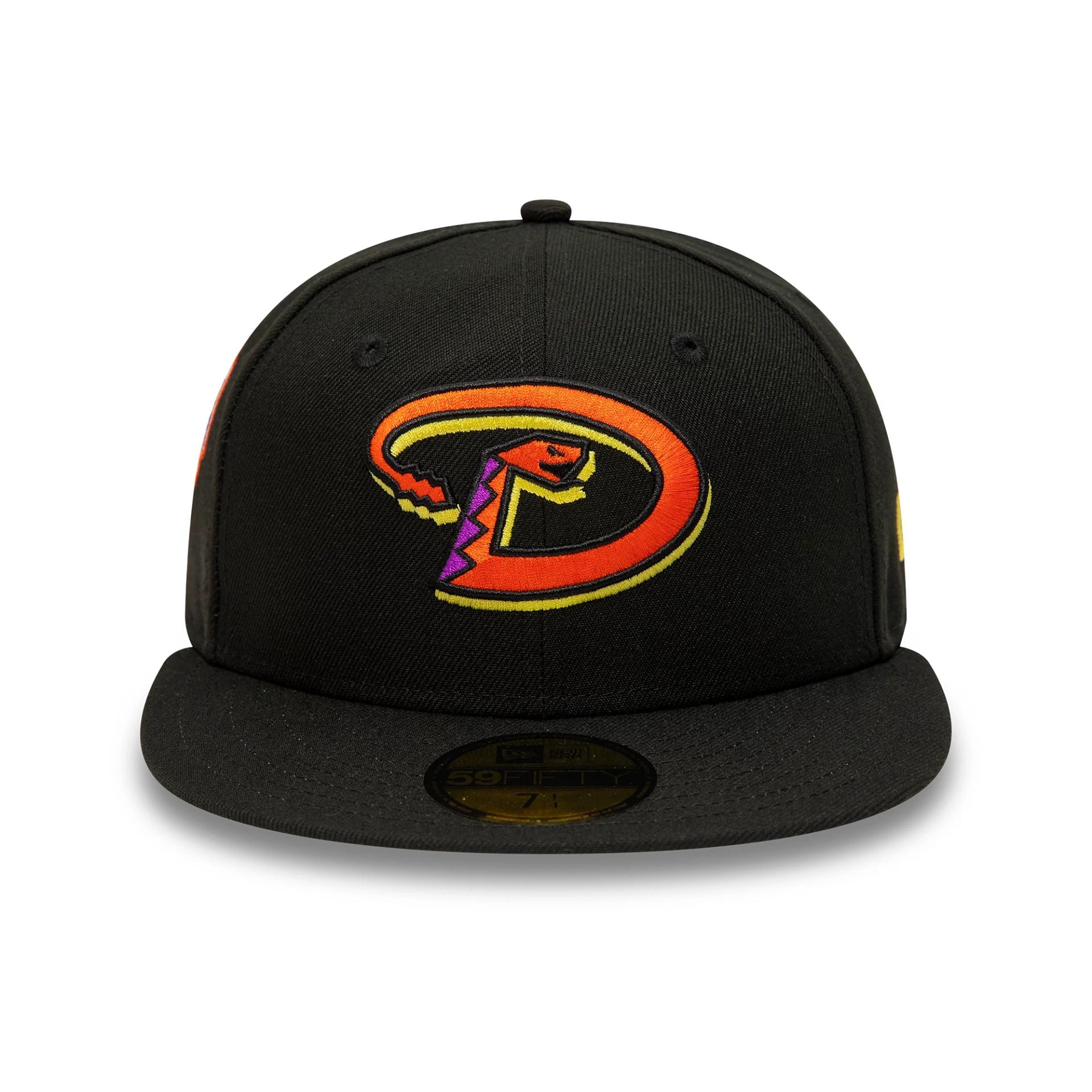 This is a Official New Era Arizona Diamondbacks Black 59FIFTY Fitted Cap 3