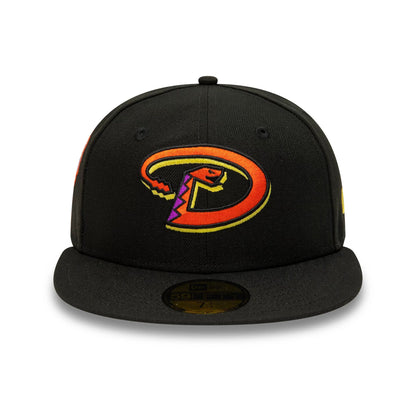 This is a Official New Era Arizona Diamondbacks Black 59FIFTY Fitted Cap 3