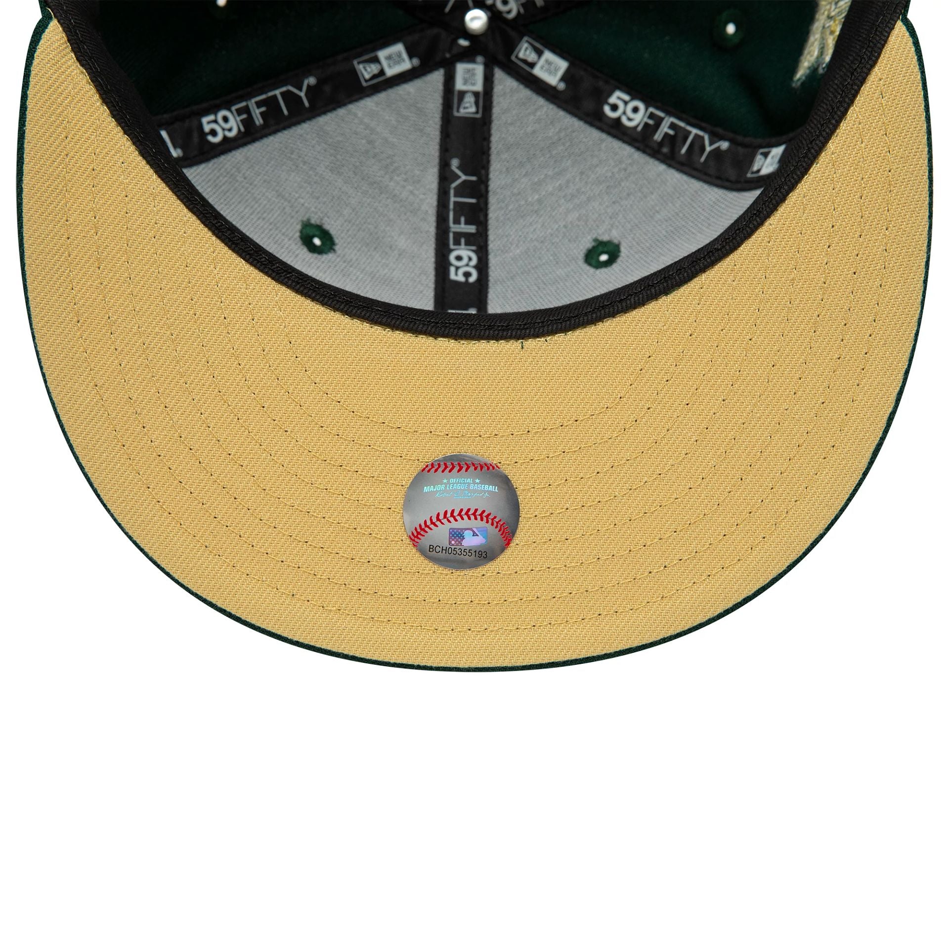 This is a Pittsburgh Pirates Contrast Forest Green 59FIFTY Fitted Cap 2