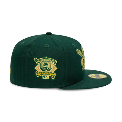 This is a Pittsburgh Pirates Contrast Forest Green 59FIFTY Fitted Cap 5