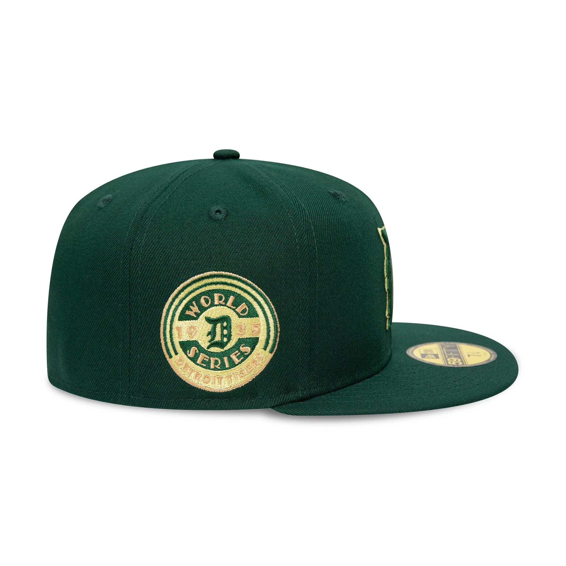 This is a Detroit Tigers Contrast Forest Green 59FIFTY Fitted Cap 6