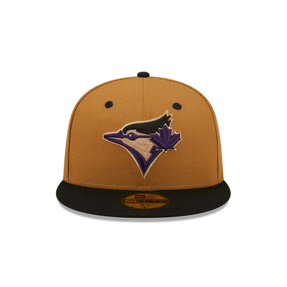 This is a Official New Era Toronto Blue Jays Beige 59FIFTY Cap 3