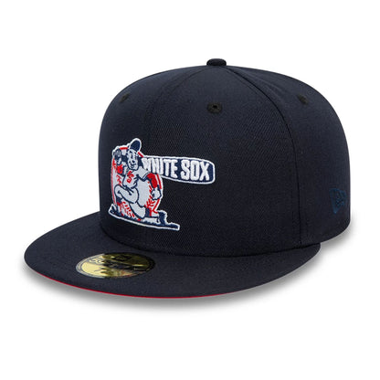 This is a Chicago White Sox MLB Batters Up Navy 59FIFTY Fitted Cap 1