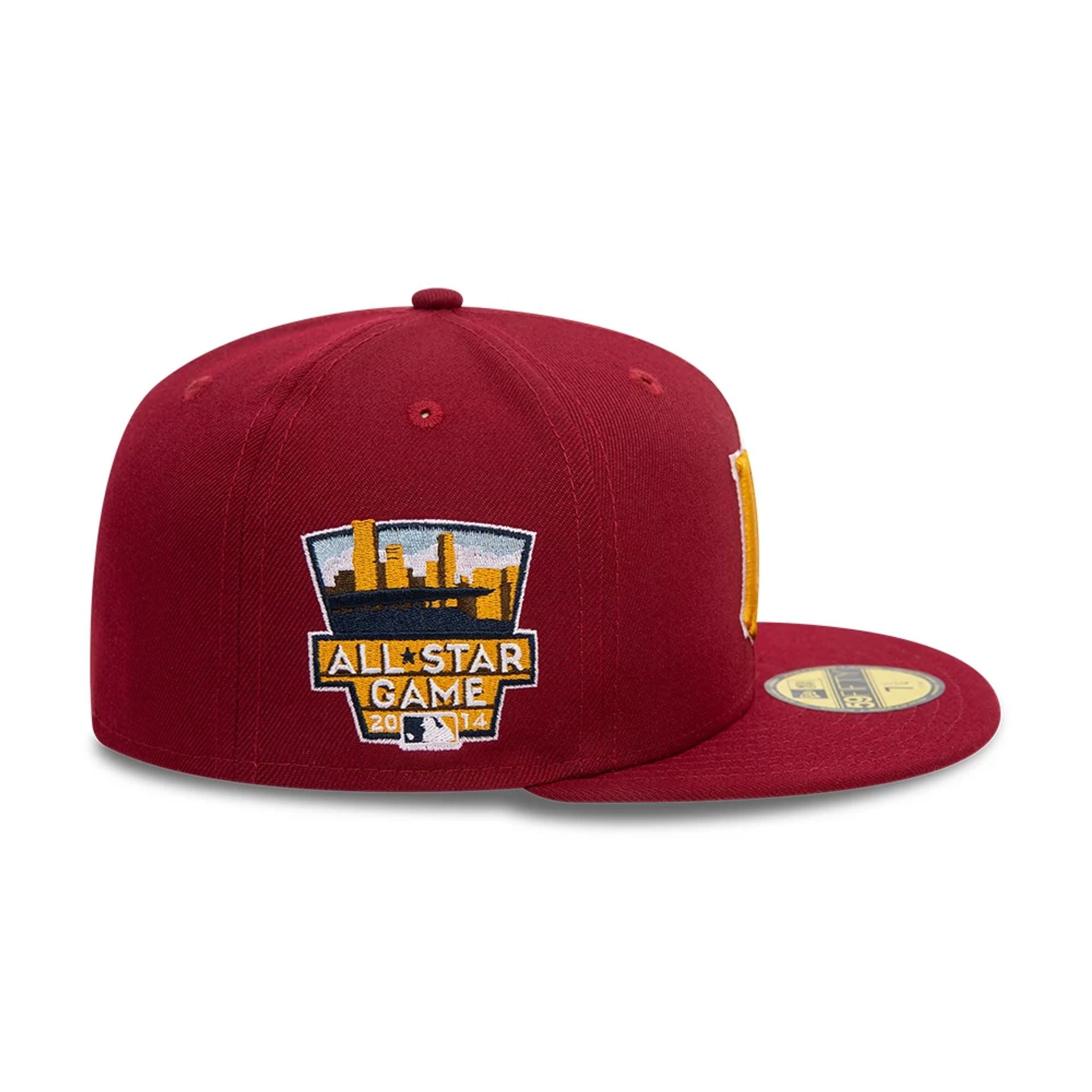 This is a Minnesota Twins All Star Game Red 59FIFTY Fitted Cap 4