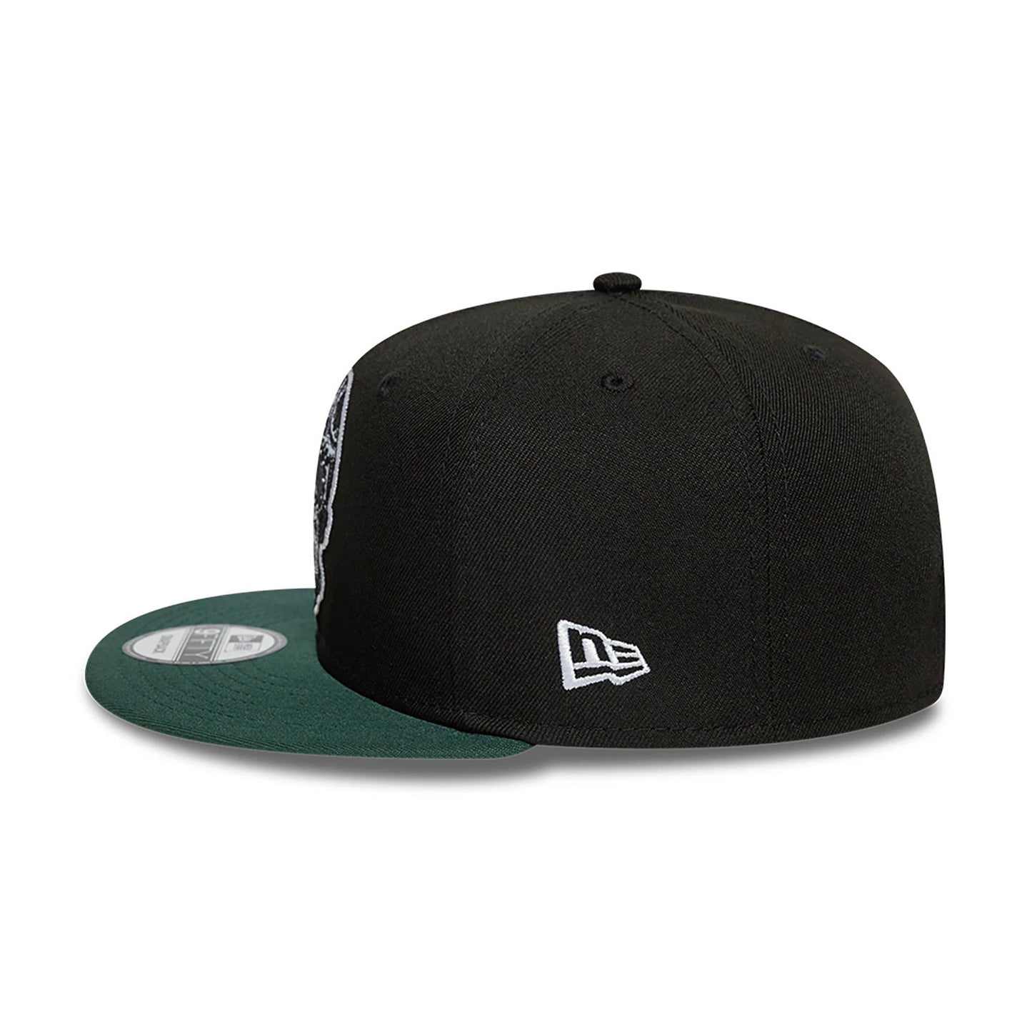 This is a Oakland Athletics MLB Skull Black 9FIFTY Snapback Cap 7