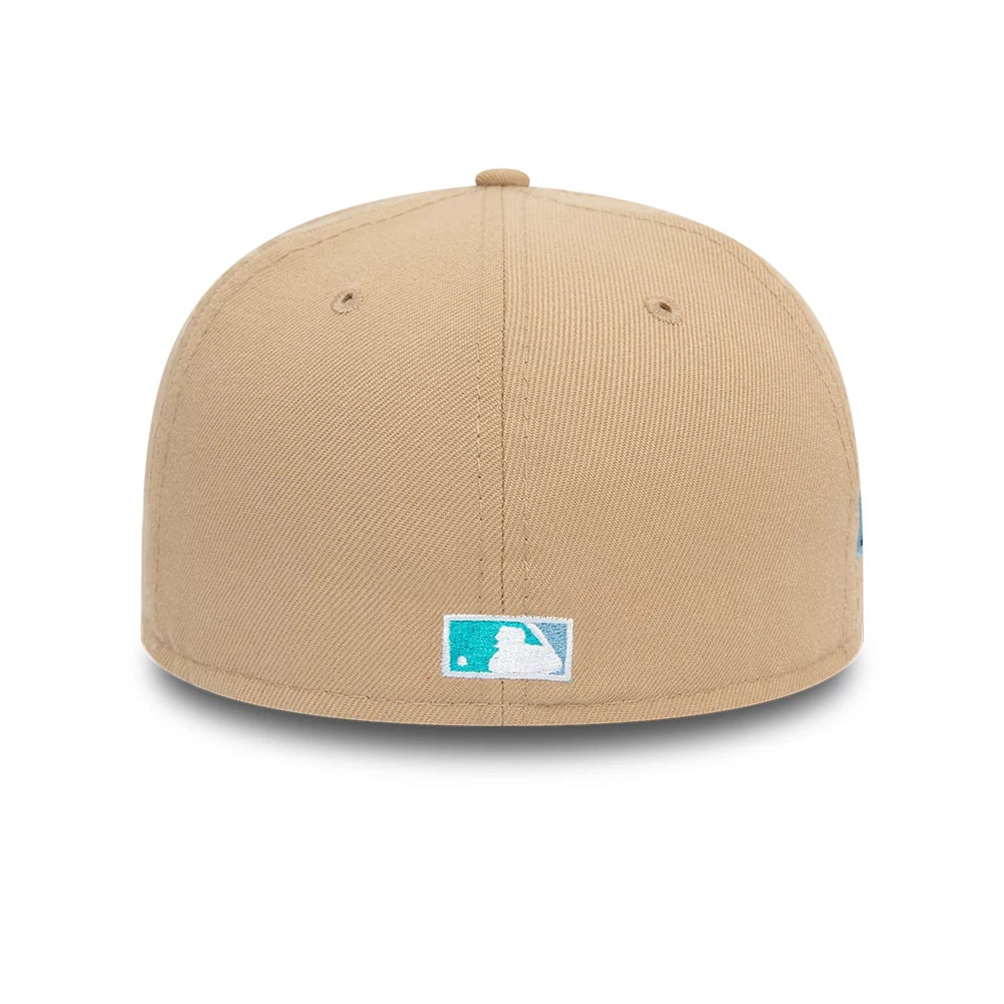 This is a Seattle Mariners MLB Blues Beige 59FIFTY Fitted Cap 5