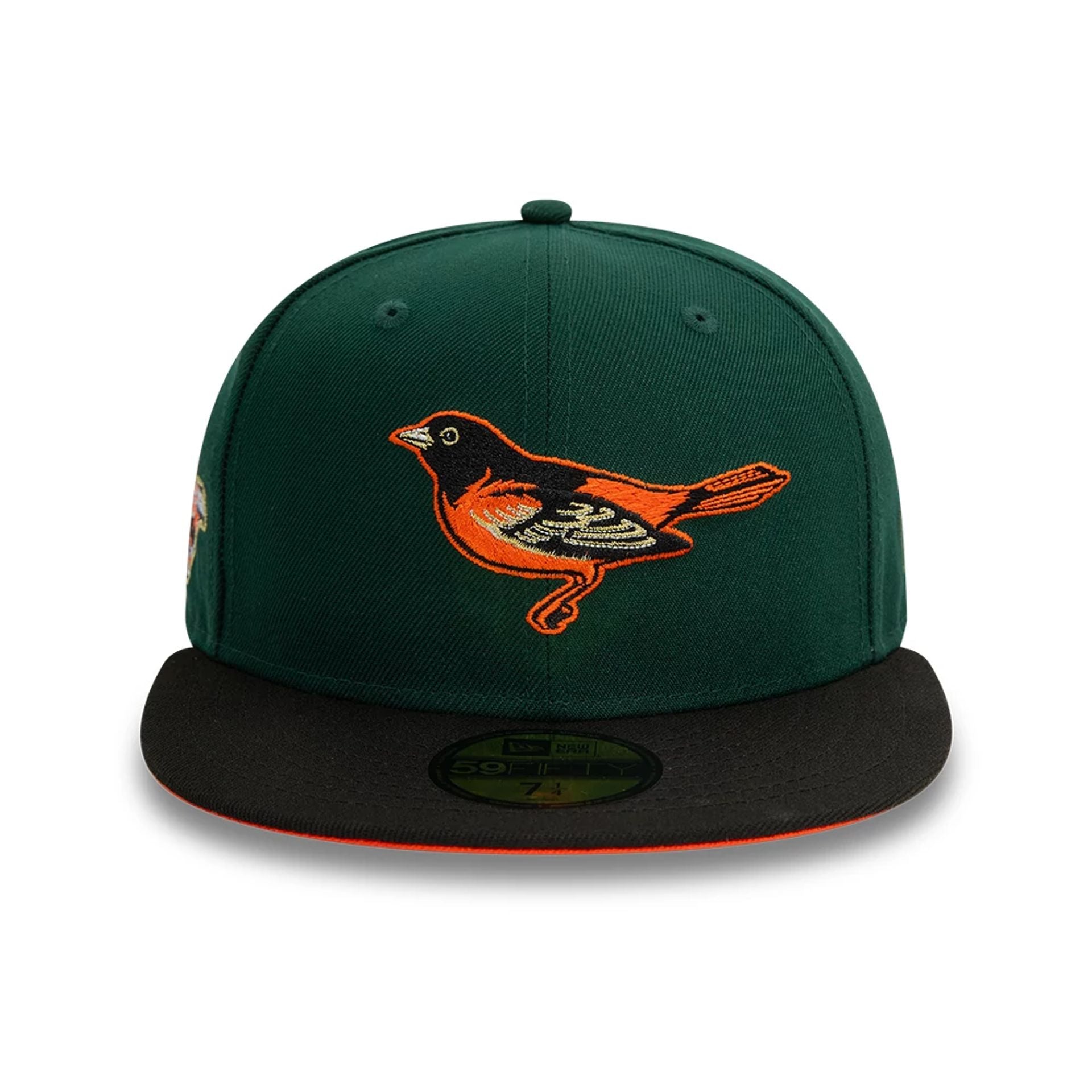 This is a Baltimore Orioles Cooperstown Green 59FIFTY Fitted Cap 7