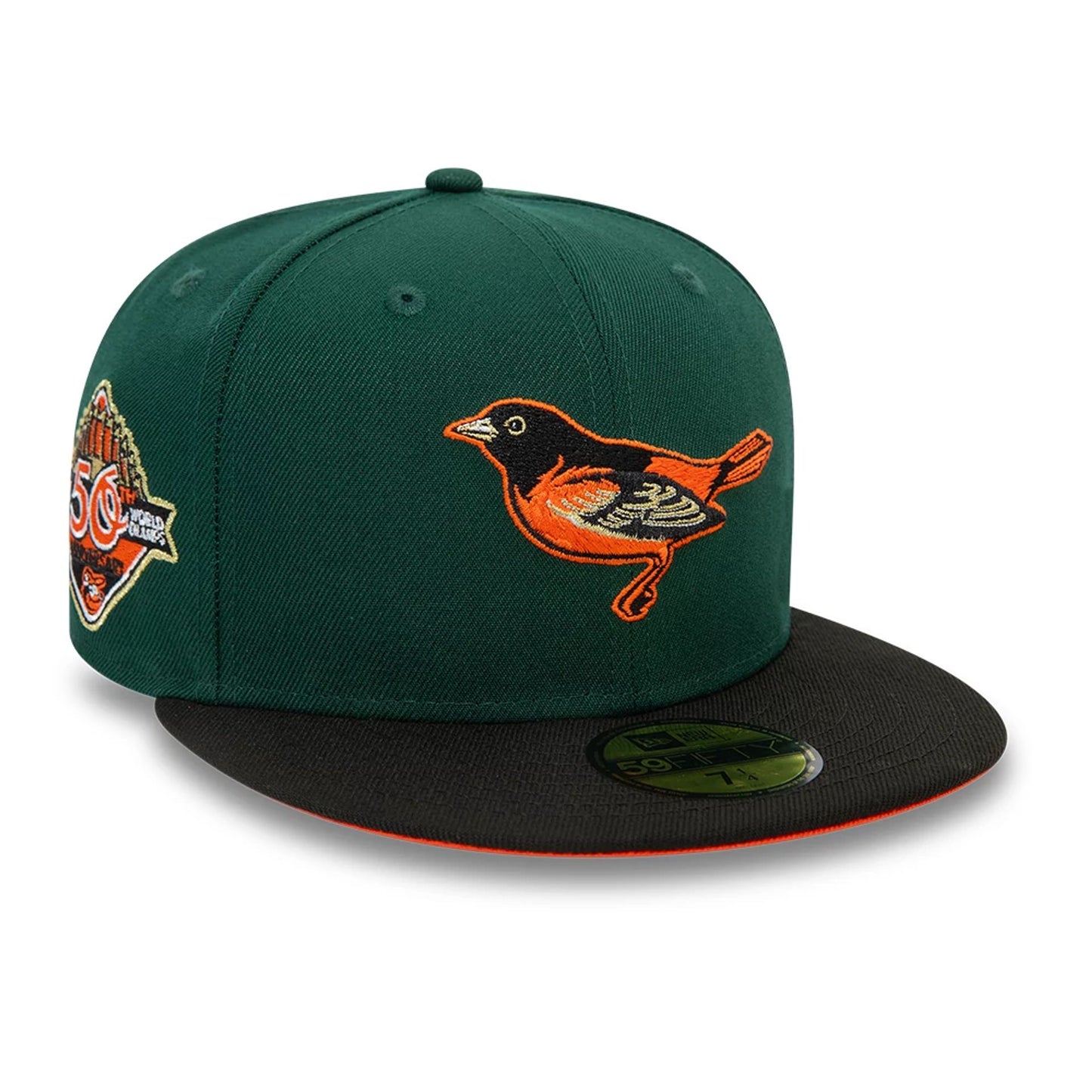 This is a Baltimore Orioles Cooperstown Green 59FIFTY Fitted Cap 1