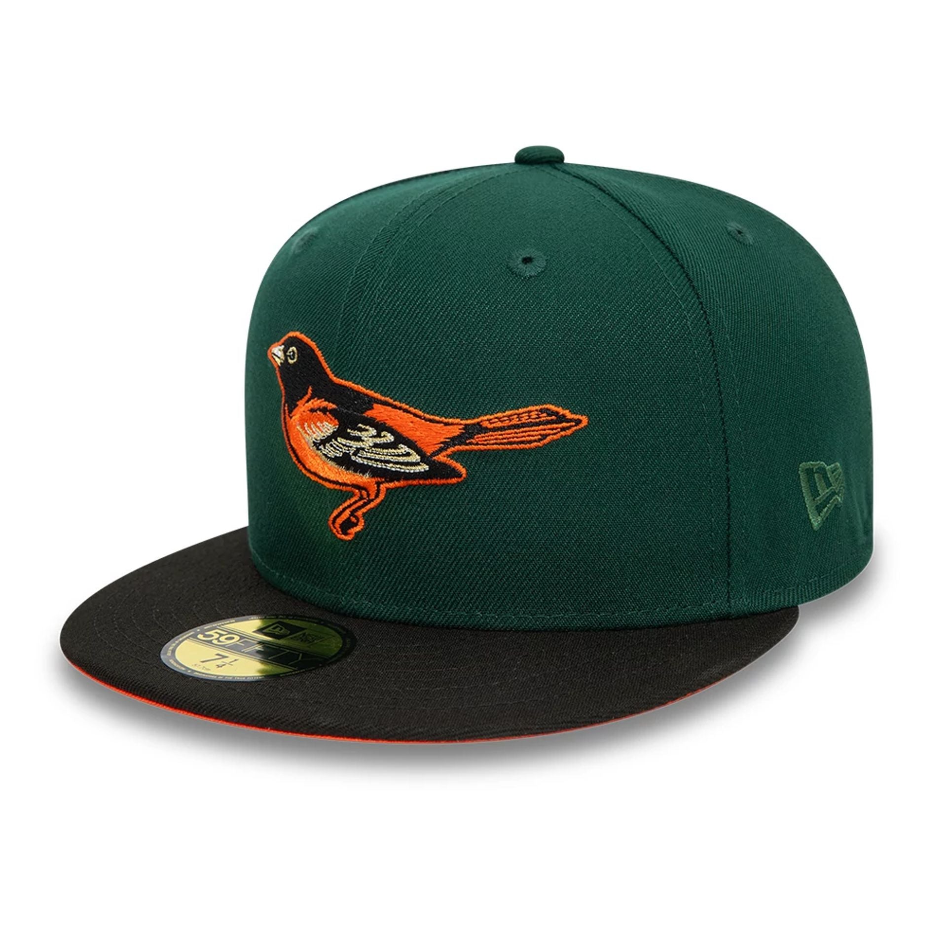 This is a Baltimore Orioles Cooperstown Green 59FIFTY Fitted Cap 6