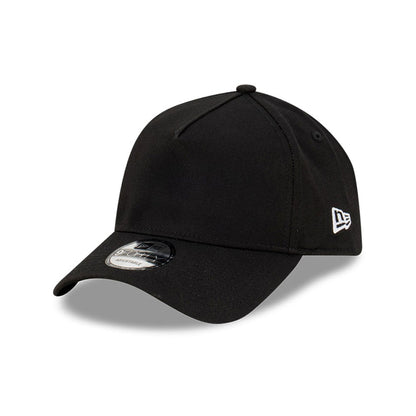 This is a New Era Black A- Frame 9FORTY Adjustable Cap 1