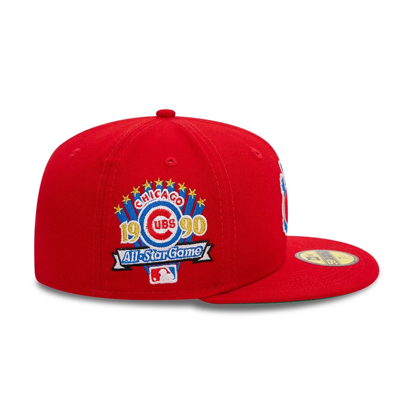 This is a Chicago Cubs MLB Hazard Pack Red 59FIFTY Fitted Cap 4