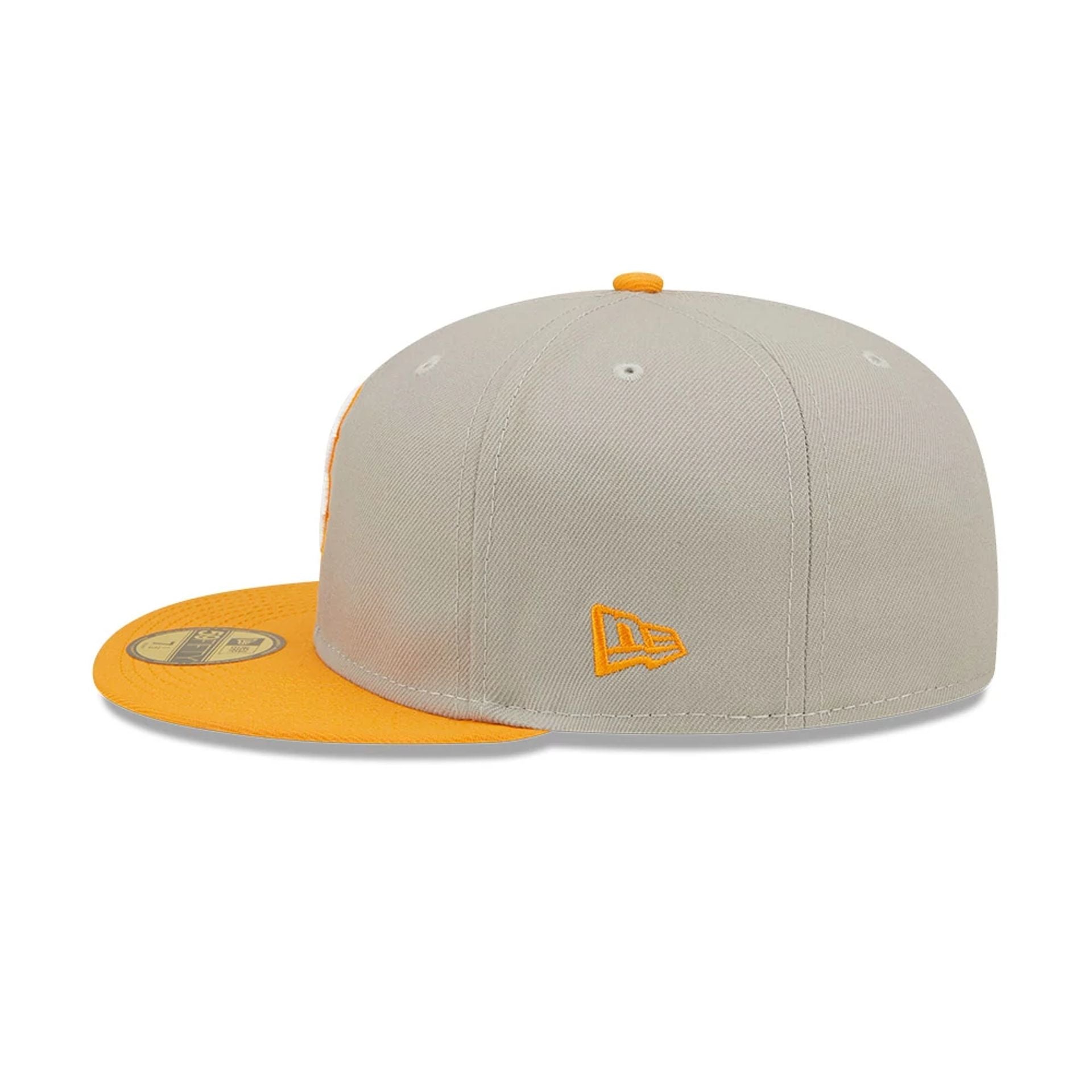 This is a Boston Red Sox Orange Soda Grey 59FIFTY Fitted Cap 5